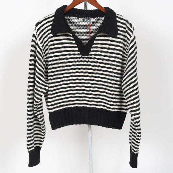 Ciao Lucia Venezia Polo in Micro Stripe - Picture 3 of 3